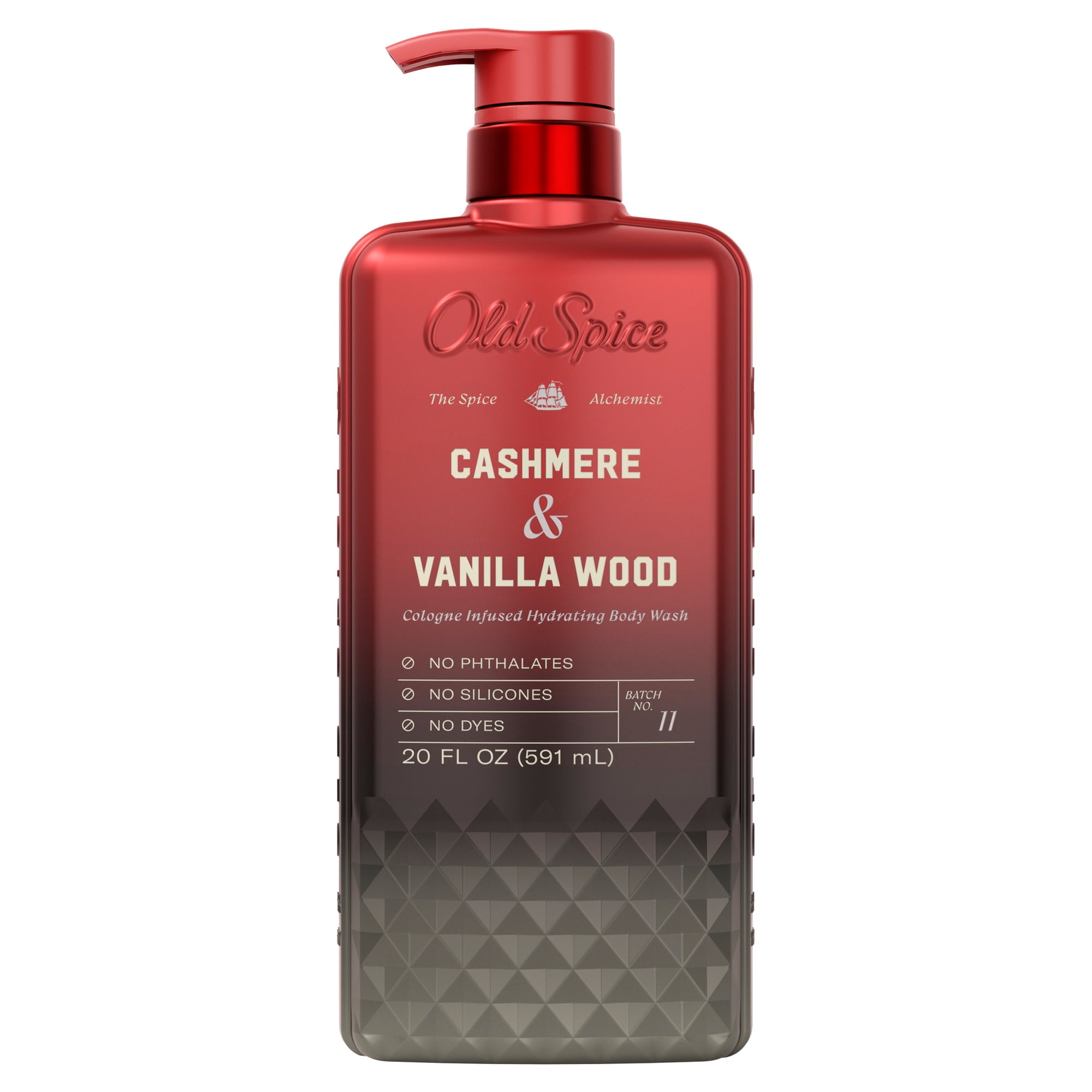 Old Spice Body Wash for Men, Spice Alchemist, Cashmere & Vanilla Wood, 20 fl oz