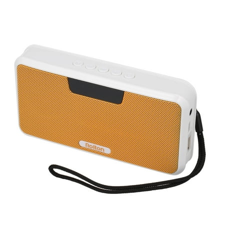 Rolton E300 Wireless Bluetooth Speaker HiFi Stereo Music Player Portable Digital FM Radio Emergency Power Bank w/ LED Display Mic Support Hands-free Record TF Music