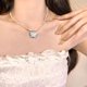 thumbnail image 2 of Collar con colgante de mariposa con cuentas coloridas de resina, 3 uds., dopamina femenina, dulce y fresco, 2 of 5
