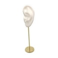 thumbnail image 3 of STARTIST Durable Earring Display Holder Human Ear Model Stud Holder Soft Silicone Wedding Left Ear White, 3 of 9