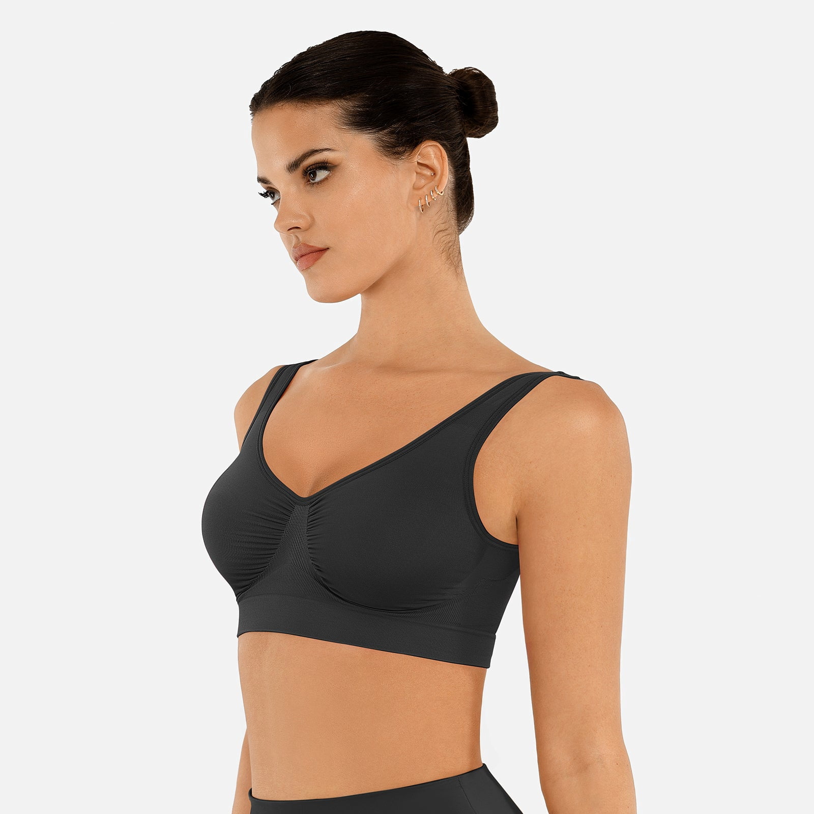 FeelinGirl Women’s Seamless Wireless Full Coverage Bra