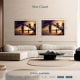 thumbnail image 4 of Elephant Stock Beach Jog At Punta Cana Wall Art - Horizontal Canvas Wall Art - Living Room Wall Decor - Beach Canvas - Brown And Orange Decor - 51" x 34", 4 of 8