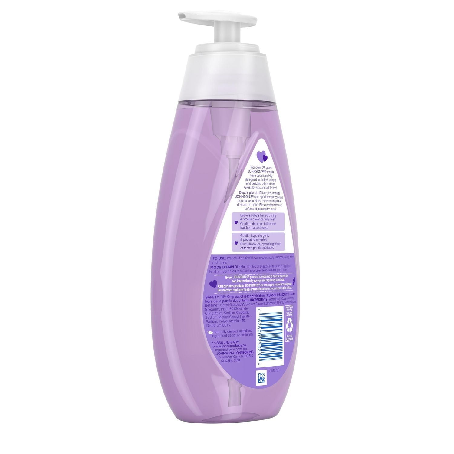 Johnson's Baby, Paraben Free, Calming Shampoo, 600 mL