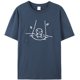 thumbnail image 3 of Faddish-Camiseta de algodón para hombre, camisa divertida de manga corta con cuello redondo, Estilo Vintage, Funky, 3 of 5