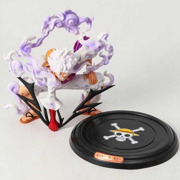 One piece Figurine Luffy Gear 5 Nika Statuette Collection NEW power Up 34cm