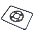 thumbnail image 2 of T Sprocket,136 Links Chain 428 Motorcycle Chain Motorcycle Chainwith Sprocket Performance Driven, 2 of 9