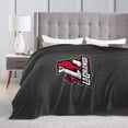 thumbnail image 4 of Lagrange College Logo Fleece Blanket, Very Soft Microfiber Flannel Blanket for Couch Warm and Cozy for All Seasons, 4 of 6