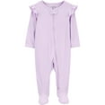 thumbnail image 2 of Carter's Child of Mine Baby Girl Sleep 'n Play, 2-Pack, Sizes Preemie-6/9 Months, 2 of 7