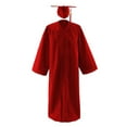 thumbnail image 2 of Ettsollp Graduation Gown Cap Tassel Set Class of 2025 Graduation Dressing Up Costume Unisex Academic Dress for High School University, 2 of 8