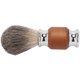 thumbnail image 4 of Brocha de afeitar para barba para hombre, mango de madera de goma, limpieza Facial, cepillo de recorte espumoso para peluquería, 4 of 8