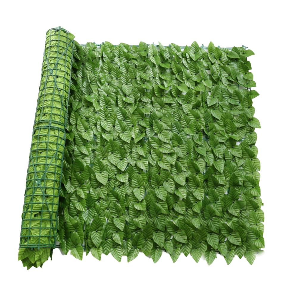 HZEWLS Artificial Hedges Fence Plastic Faux Hedges Fence Ecofriendly Garden Home Decor (Light
