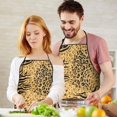 thumbnail image 5 of Animal Print Pattern Apron-Garden Aprons for Women with Pockets-Cotton Linen Waterproof Kitchen Cooking Gardening Aprons Adjustable for Kitchen,Cooking,BBQ and Salon 33x27 Inch, 5 of 7