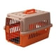 thumbnail image 5 of Transportín para perros con puerta de alambre aprobada por aerolíneas, jaula para perros, transportador de animales pequeños para viajes Naranja, 5 of 9