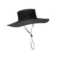 thumbnail image 3 of Sombrero de Pescador Sunnimix Ala Ancha Negro, 3 of 8