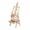 Wooden Color, variant on solautey Large Wooden H-Frame Easel with Storage Drawer & Shelf - Hold Canvas to 50", Studio Artist Easel for Painting, Drawing, Sketching, Canvas Holder, Sturdy Beechwood