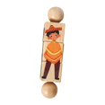 thumbnail image 1 of FashionCha Jouet Garçons Filles Développer Réflexion Stratégique Reconnaissance Jouer Apprentissage Précoce Jeu de Casse-Tête Rotation Rotation Bloc Style A, 1 of 8