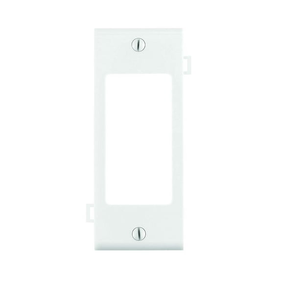 Leviton PSC26-W Sectional Wall Plate, Decora Middle Section, White