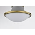 thumbnail image 4 of Nuvo Lighting - Lafayette - 1 Light Flush Mount In Contemporary Style-8.13, 4 of 15