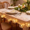 thumbnail image 3 of Easter String Lights Solar Powered Butterfly Shaped Decorative LED Lights 110.24 in Multicolor Plastic Garden Night Light, 3 of 7