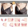 thumbnail image 6 of Strapless Backless Sticky Push Up Bra - Invisible Adhesive Bra for Women with Nipple Covers 2025, 6 of 7