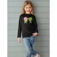 thumbnail image 2 of Ice Cream And Broccoli Long Sleeve Toddler -Image by Shutterstock,  2 Toddler, 2 of 4