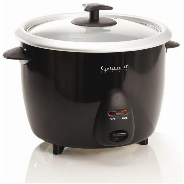 Continental Manufacturing Company 8cup Rice Cooker, Black Walmart