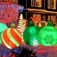 thumbnail image 4 of 60cm Led Lights Up Inflatable Christmas Decoration Ball Outdoor  Inflatables + Lamp Remote Control+Air Pump (Color Random), 4 of 9