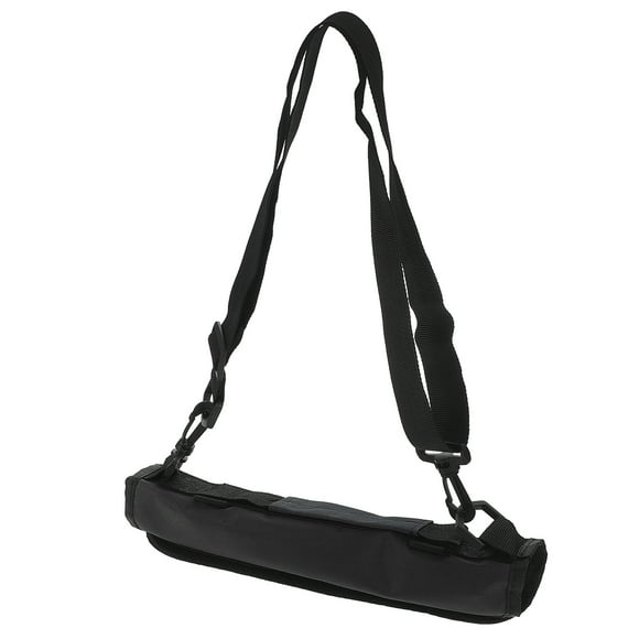 WHAMVOX 1Pcs Black Oxford Cloth Golf Bag Small Lightweight Portable for Men and Women 11.8x7.9x0.2in