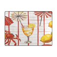 thumbnail image 5 of Yayeee Area Rugs for Living Room 6.7'x4.8' Non Slip Washable Bedroom Floor Carpet, Beach Crab, 5 of 5