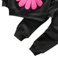 thumbnail image 5 of 1T 2T 3T 4T Kids Baby Girl Outfits Set Long Sleeve Sweatshirts Tops Pants Outfits Clothing Christmas Gifts, 5 of 7