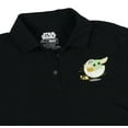 thumbnail image 2 of Star Wars Women's The Mandalorian Baby Yoda Pod Long Sleeve Polo Shirt, 2 of 4