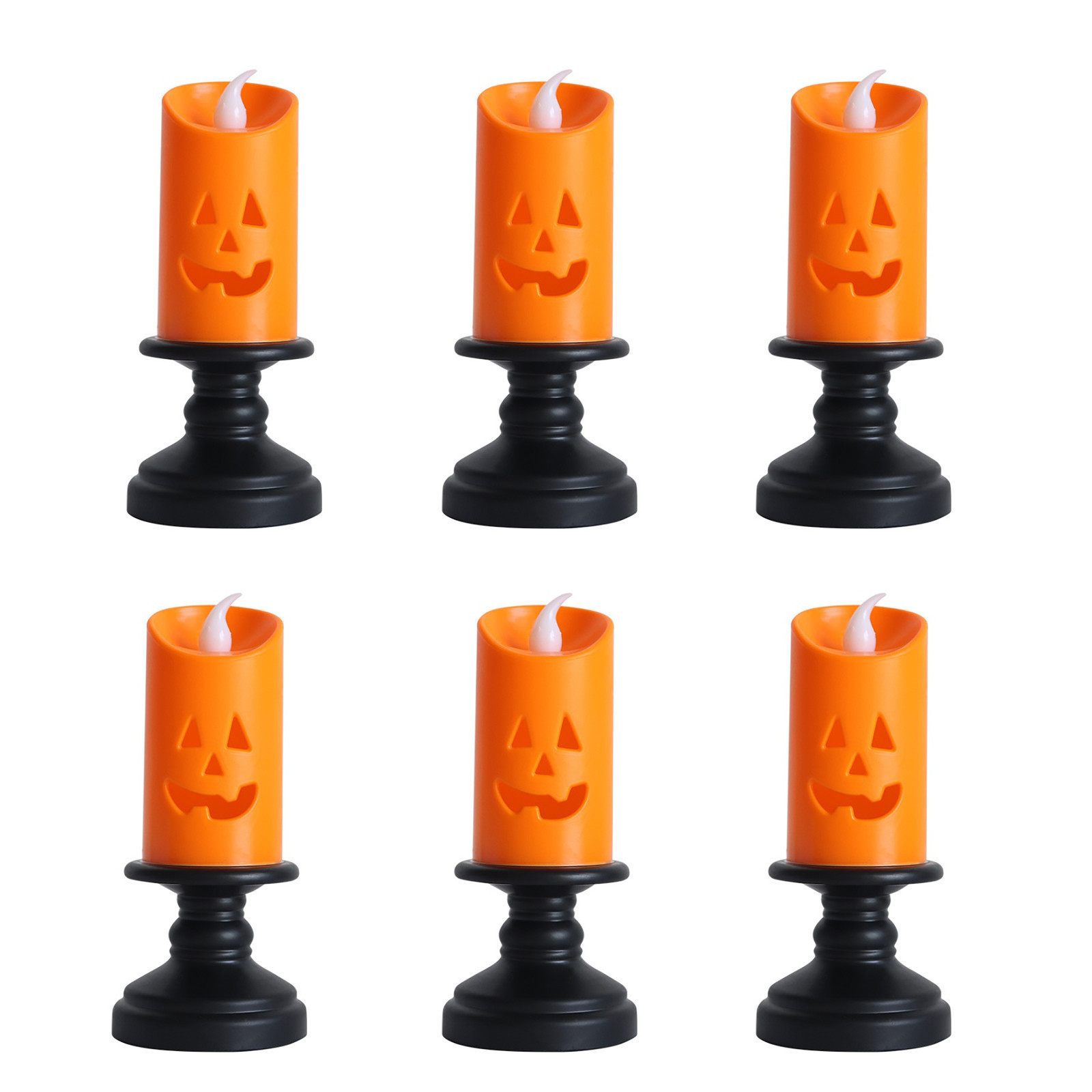 Lanternes Citrouille LED Halloween - Décoration D'automne Avec Lumière Chaude - Alimentation USB