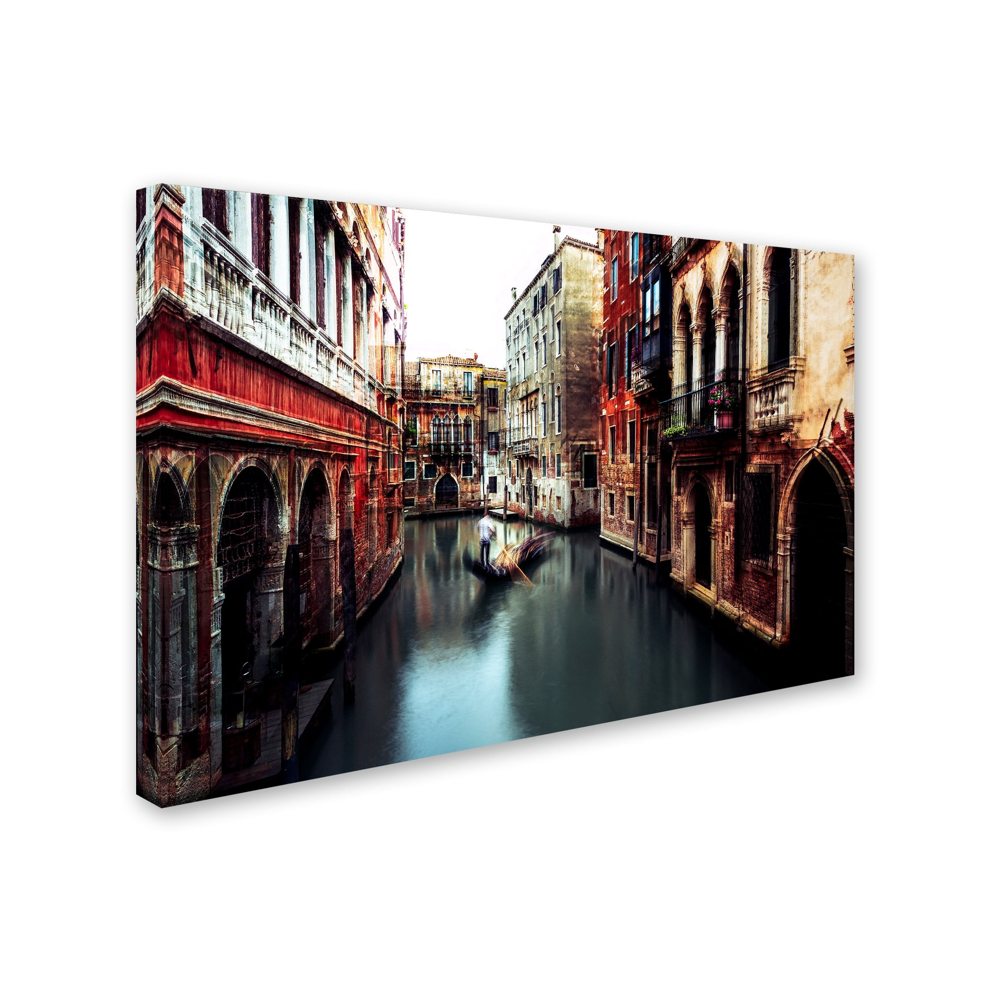 Trademark Fine Art 'The Gondolier' Canvas Art by Carmine Chiriaco