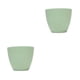 thumbnail image 4 of Toystoory y tamaños de macetas para plantas accesorios de bonsái de plástico duradero plantas suculentas hogar jardín verde 19CM Verde 19CM 2Conjunto, 4 of 6