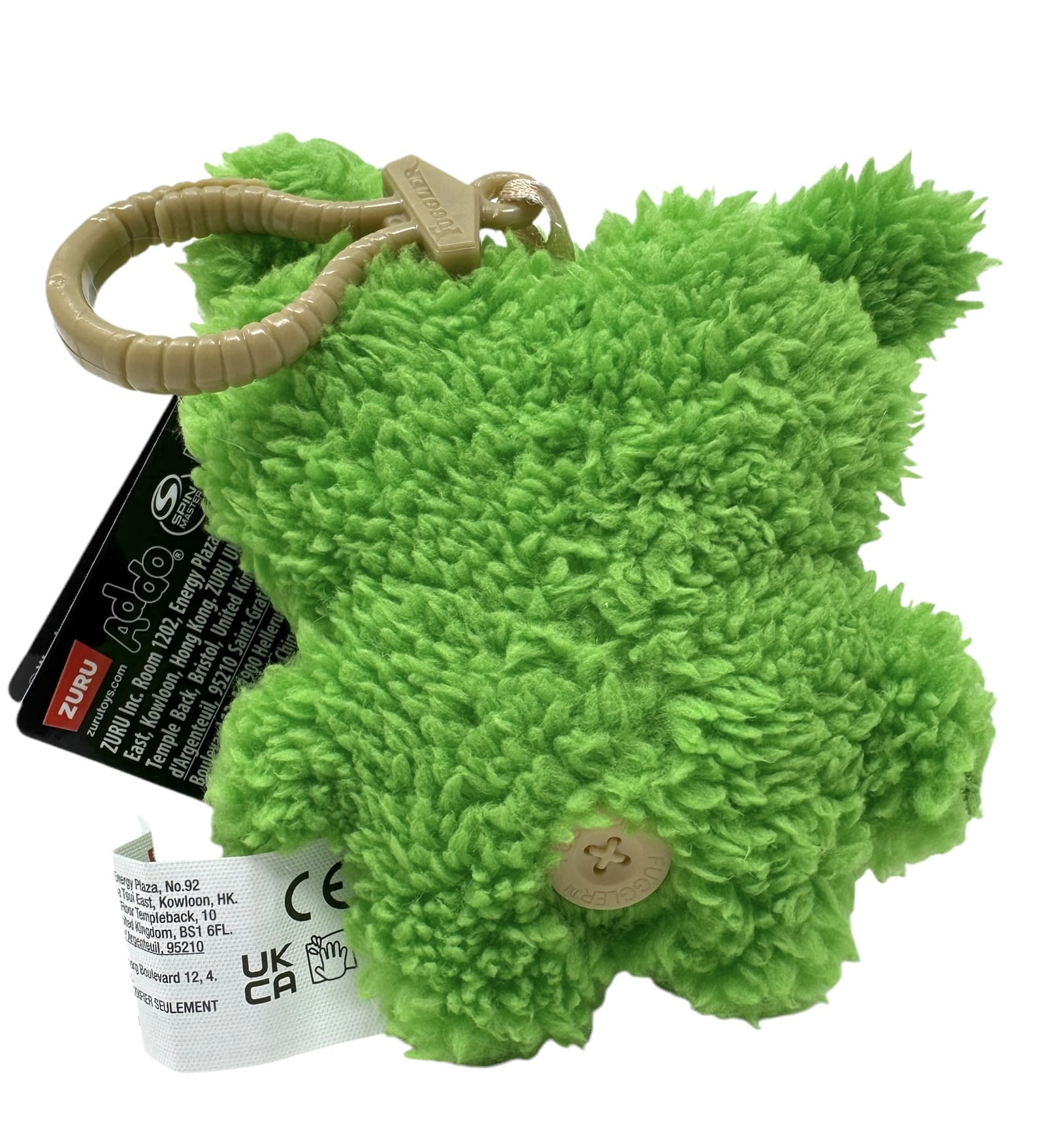Fuggler Plush Clip-On Keyring Reek-O Funny Ugly Monster Plush Doll