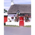 thumbnail image 1 of BSDHOME Polyester House Red Flowers Photography Backdrops Photo Props Studio Background 5x7ft, 1 of 2