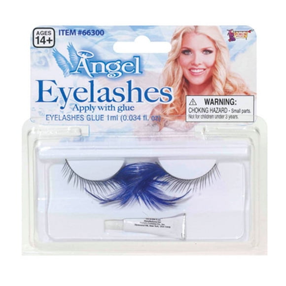 Eyelashes Forum Novelties, color azul ángel, gran look, regalo