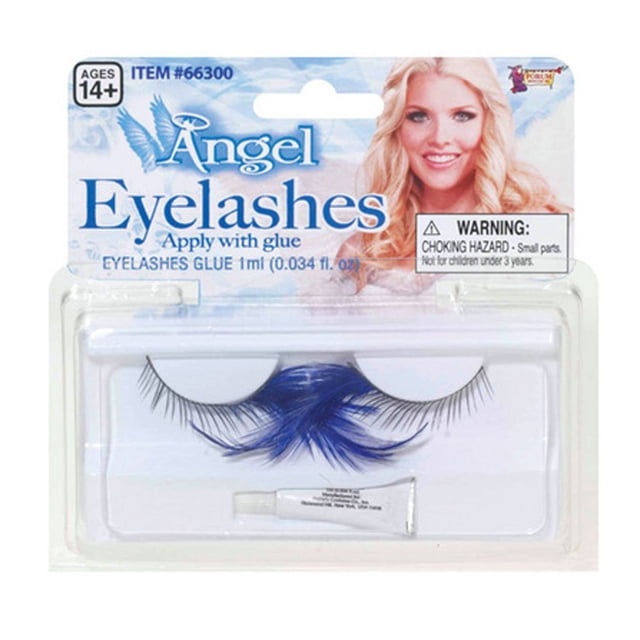Eyelashes Forum Novelties, color azul ángel, gran look, regalo