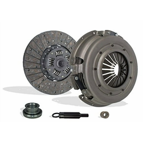 Clutch Kit compatible with C G K Series Trucks Suburban Scottsdale Silverado Cheyenne Beauville Sportvan Van Sport Base Sierra SLE 1979-1991 5.7L V8 GAS OHV Naturally Aspirated (04-064)