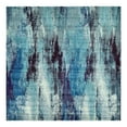 thumbnail image 3 of Unique Loom Jardin Collection Area Rug - Lilly (8' Square Blue/Gray), 3 of 7