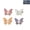 4b, variant on Mariposa para Escote,Butterfly Pants Waist Tightener,No-Sew No-Tools Adjustable Button Pins Buckle Clips for Loose Jeans, Skirts