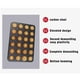 thumbnail image 4 of Matsuzay Molde para magdalenas, bandeja artesanal, molde de fundición resistente a altas temperaturas, 24 cavidades, platos para hornear Herramientas y accesorios para hornear, 4 of 6