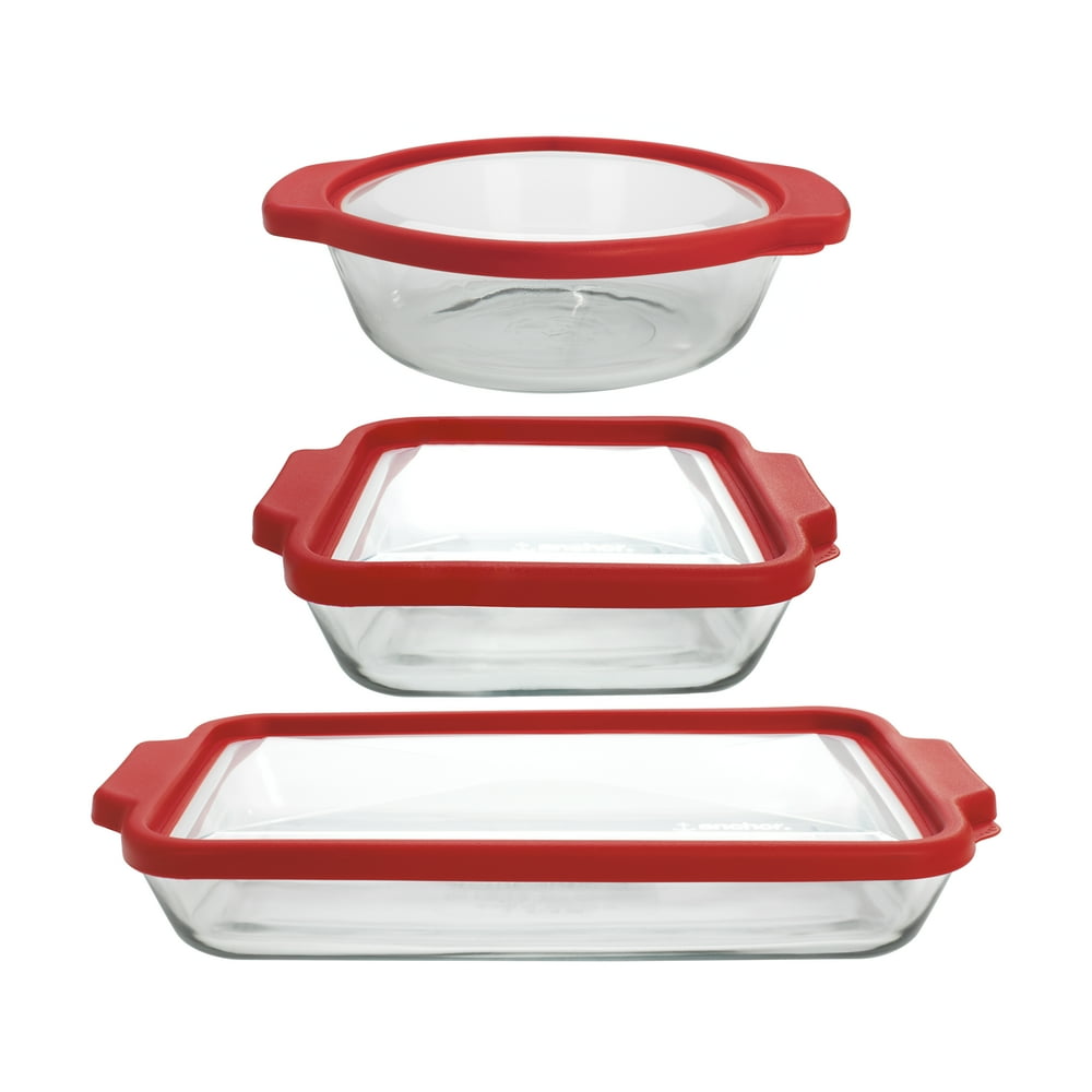 anchor hocking 32 piece bake and store set