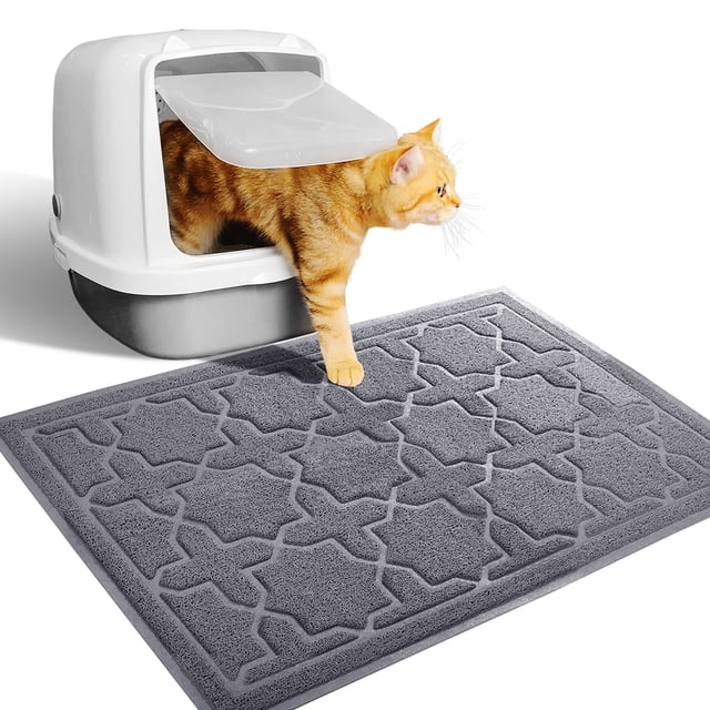 Alfombrilla de malla para gatos Yimobra, 60 x 50 cm, color gris oscuro