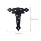 thumbnail image 5 of 4pcs T Strap Obturador Bisagra Bisagra Barn Straps Puerta Durable Puerta de Madera Bisagras, 5 of 6