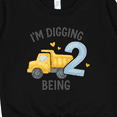 thumbnail image 3 of Inktastic I'm Digging Being 2 Birthday Truck Toddler Sweatshirt, 3 of 4