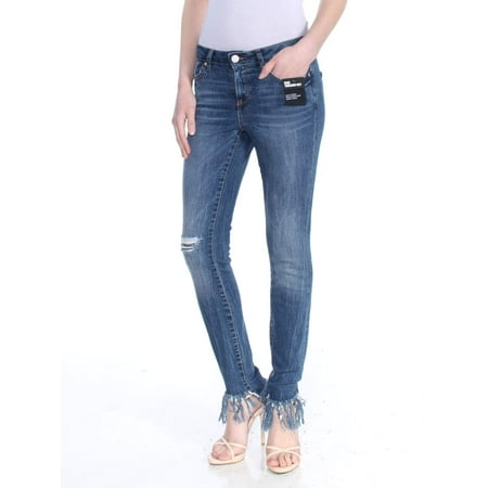 William Rast Jeans - Womens Frayed Hem Skinny Stretch Jeams 31 ...