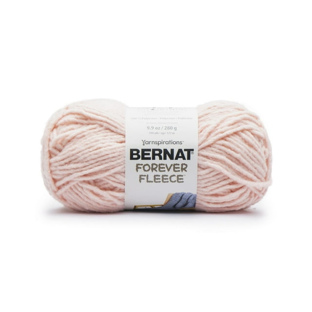 Bernat® Forever Fleece™ Yarn, Polyester #6 Super Bulky, 9.9oz/280g, 194 Yards