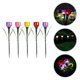 thumbnail image 4 of 5 luces solares decorativas con diseño de tulipán para exteriores, para jardín y paisaje., 4 of 8