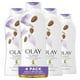 thumbnail image 2 of Olay Daily Moisture Body Wash con leche de almendras, para mujeres, 22 oz, (paquete de 4), 2 of 2